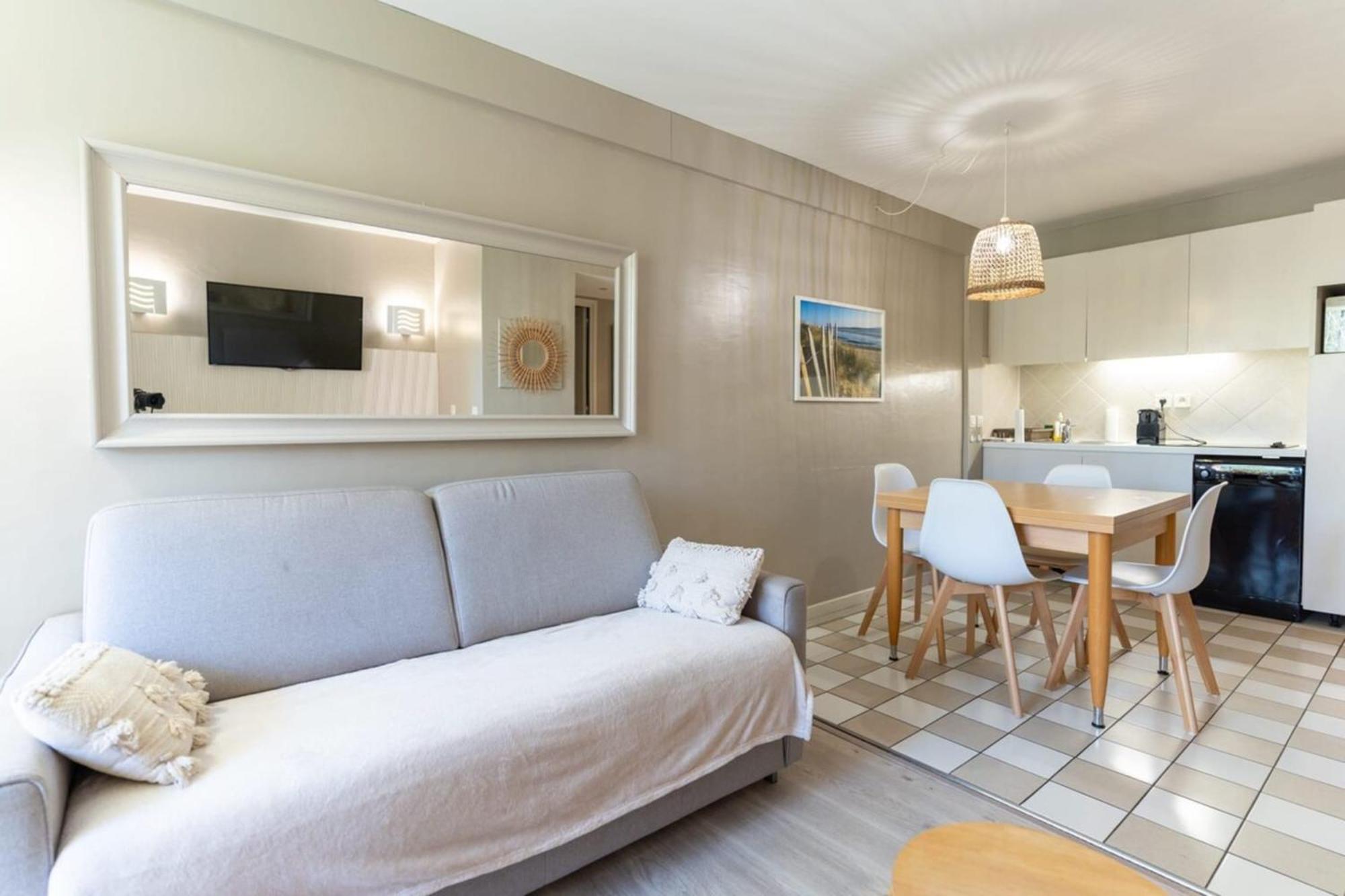 Beautiful Flat With Swimming Pool Tennis Court And Free Parking 117 Le Touquet Exteriér fotografie